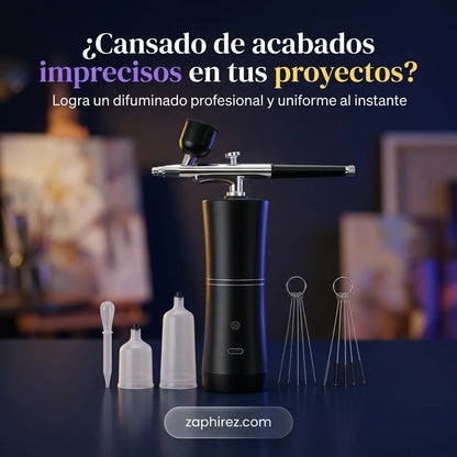 Aerógrafo Portátil Inalámbrico SakerPlus
