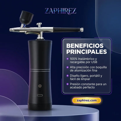 Aerógrafo Portátil Inalámbrico SakerPlus