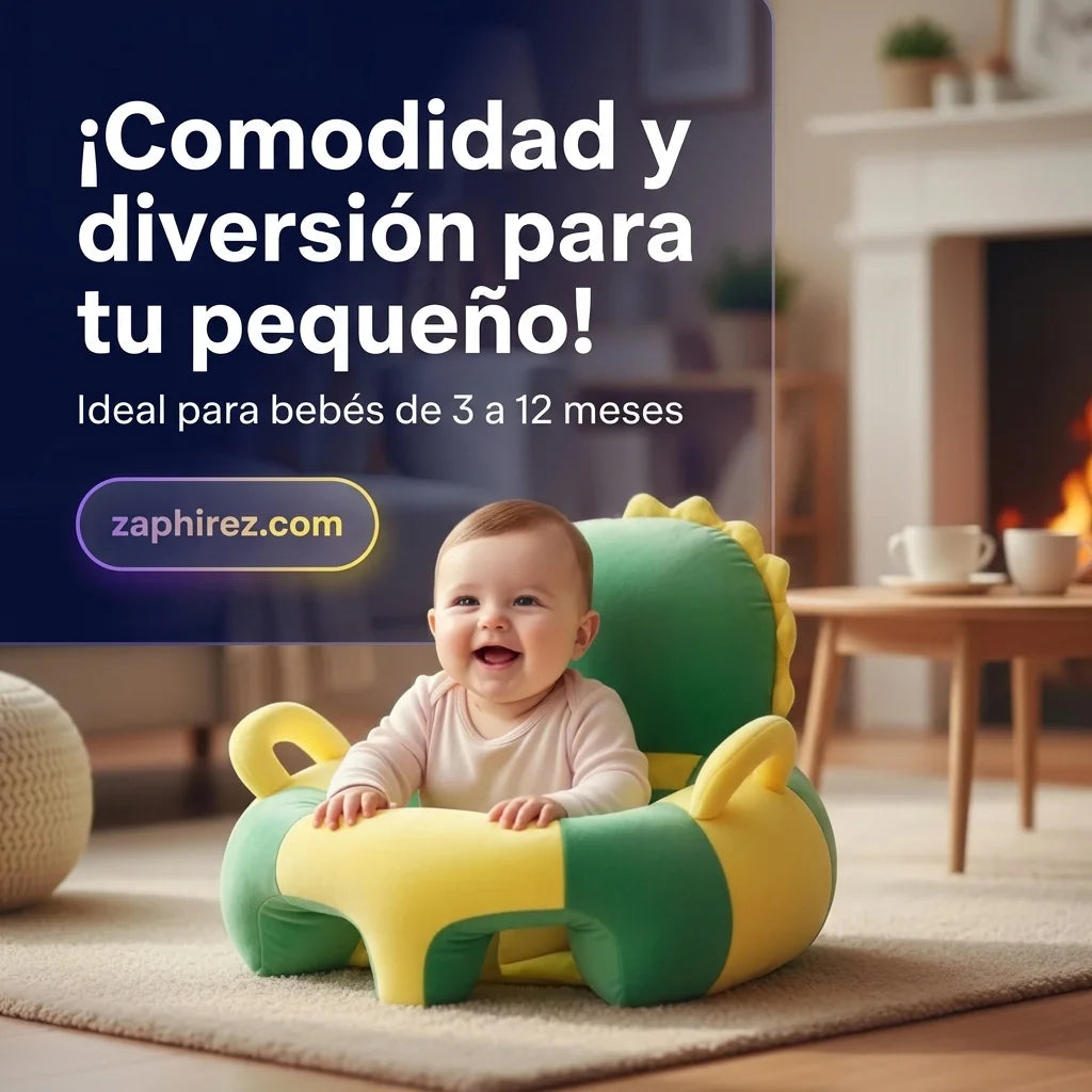Cojín de Apoyo para Bebé con Diseño de Dragón
