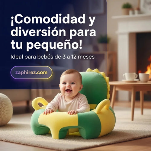 Cojín de Apoyo para Bebé con Diseño de Dragón