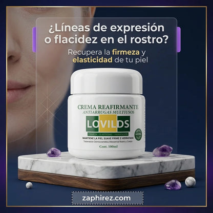 Crema Reafirmante Antiarrugas con Ácido Hialurónico 100 ml