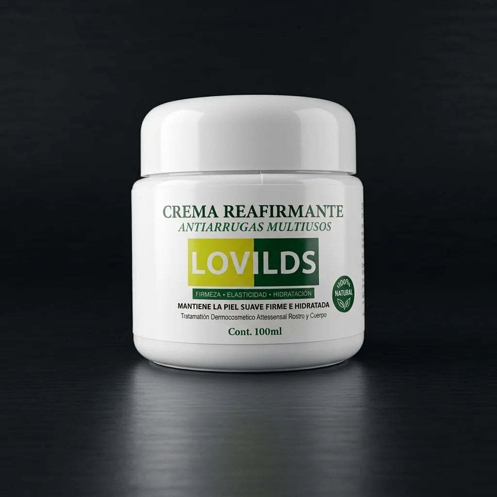 Crema Reafirmante Antiarrugas con Ácido Hialurónico 100 ml