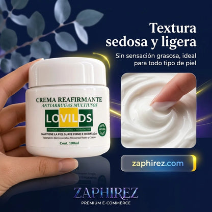 Crema Reafirmante Antiarrugas con Ácido Hialurónico 100 ml