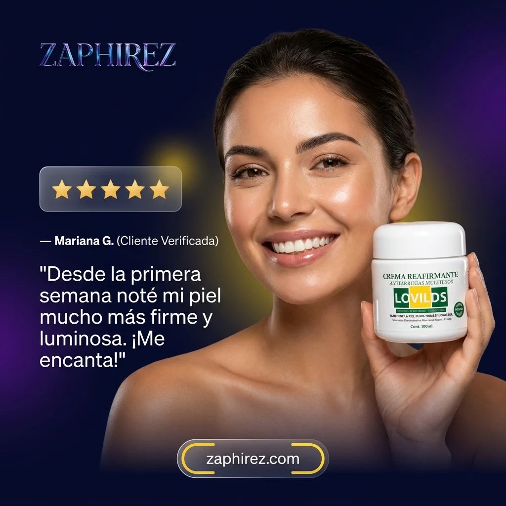 Crema Reafirmante Antiarrugas con Ácido Hialurónico 100 ml