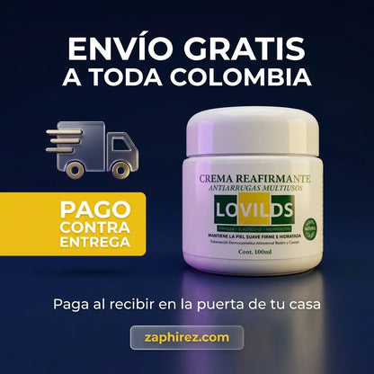 Crema Reafirmante Antiarrugas con Ácido Hialurónico 100 ml