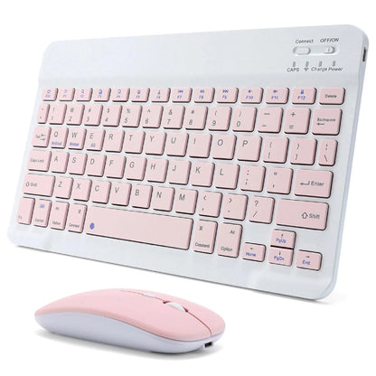Kit Teclado y Mouse Bluetooth Inalámbrico para iPad y Tablet