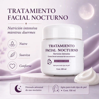 Crema Facial Nocturna Nutritiva 100 ml
